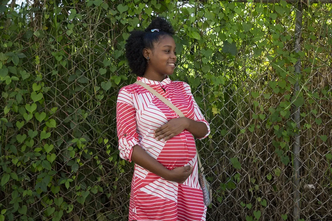 pregnant woman